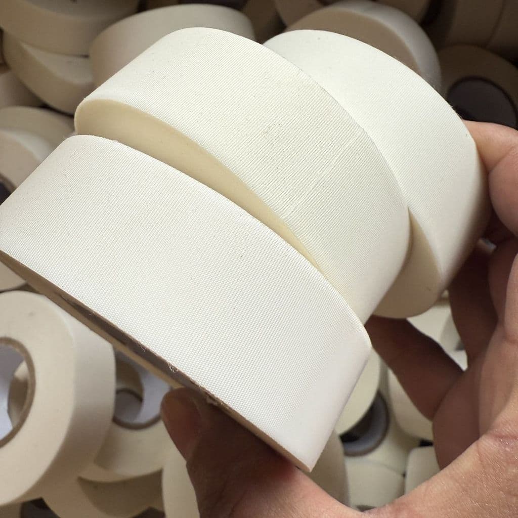 Fita de acetato à base de tecido branco, removível, para reparar amassados e inchaços, fita isolante de alta temperatura