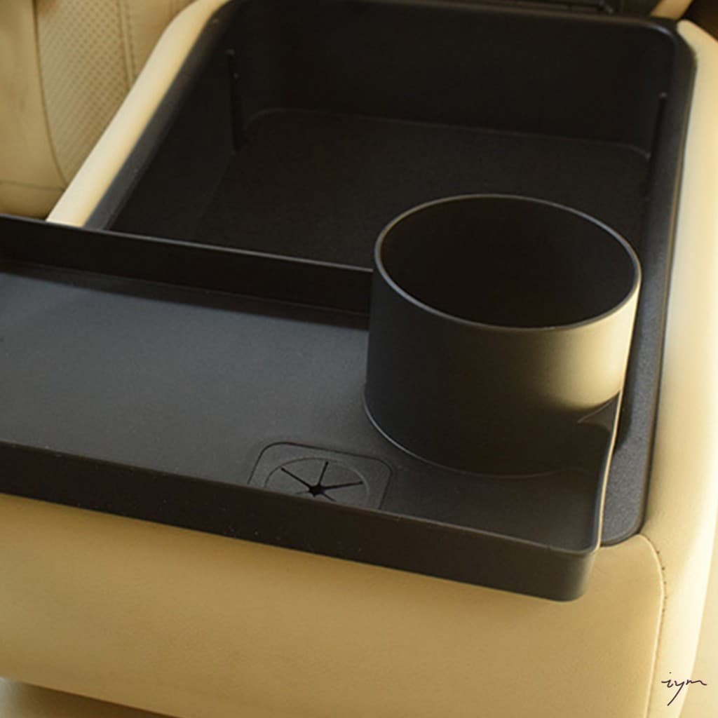 Organizador Universal De Porta-Copos Para Carro-Bandeja Multifuncional ABS Bebidas E Lanches