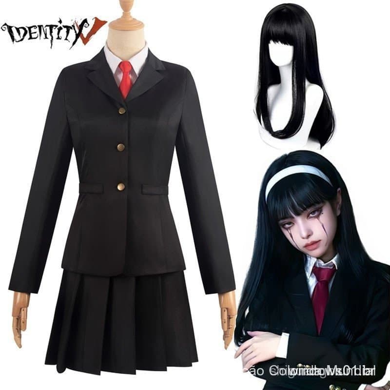 Identity V Ito Junji Kawakami Tomie Fantasia de Cosplay Traje de Bruxa dos Sonhos Uniforme com Saia JK para Halloween IG