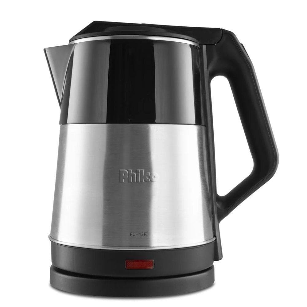 Chaleira Elétrica Philco PCH13PI 1500W 1,9L em Aço Inox Inox Prática e Segura 220V