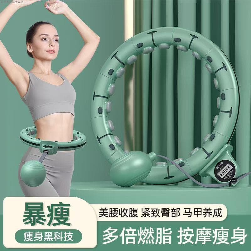 Contagem inteligente Hula Hoop Barriga-estreitando Perda de Peso Extra Feminino Barriga-delineamento Profissional Dedica