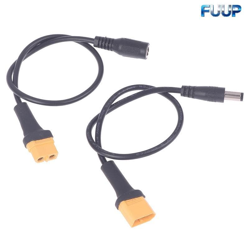 FUUP Para Carregador De Bateria RC Inovador E Prático XT60 Plugue Fêmea DC 5.5 * 2.1mm Conector Adaptador Cabo Fio De Si