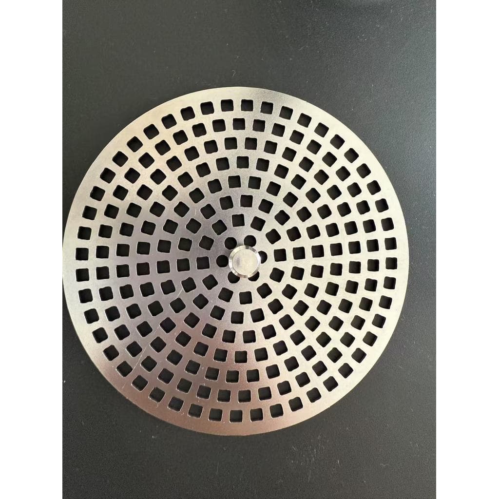 Tampa de drenagem de piso 304 aço inoxidável redondo esgoto banheiro cabelo filtro malha com alça