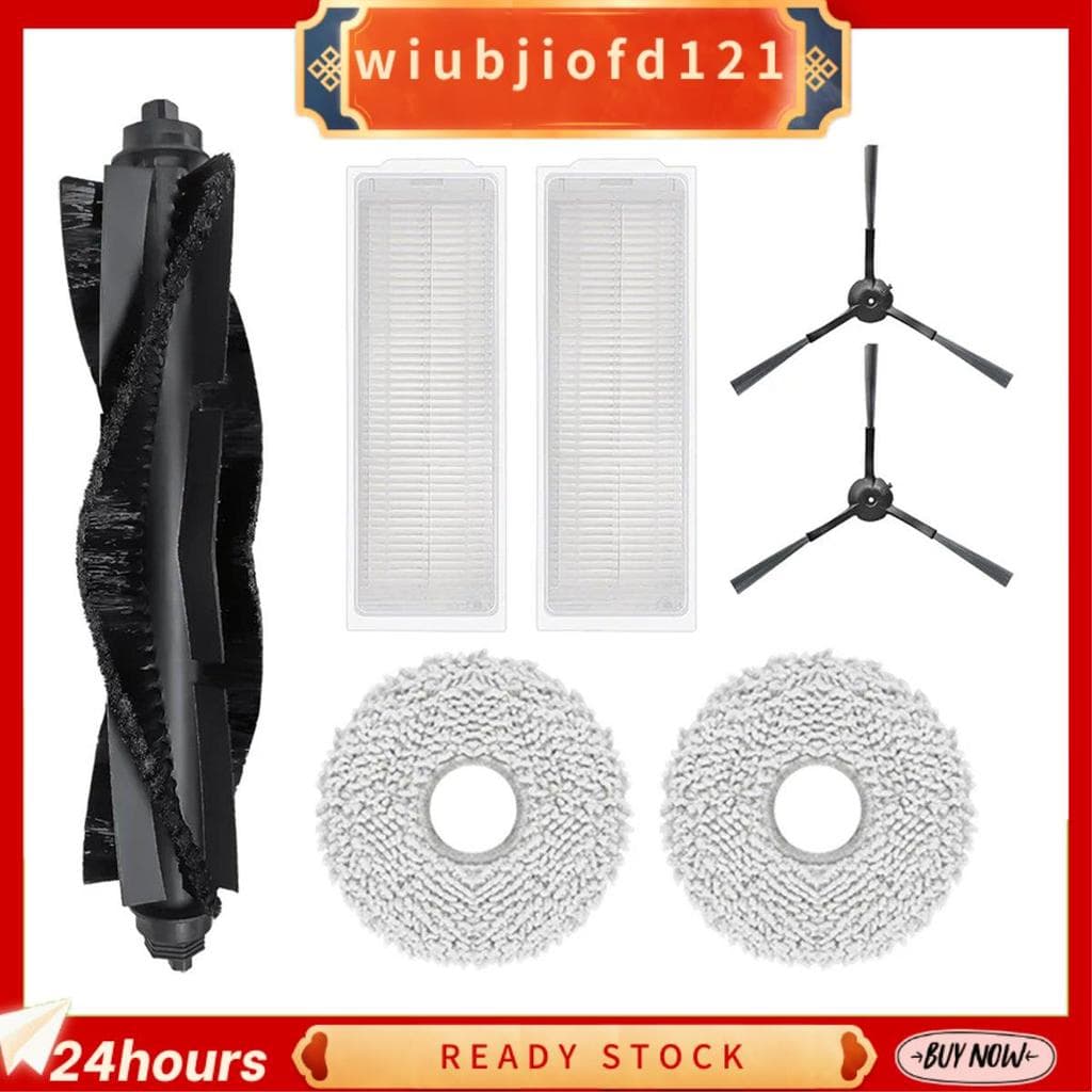 Para Karingbee S7 Omni Rolo Escova Lateral Filtro Hepa Panos Mop Pano Robô Aspirador Peças