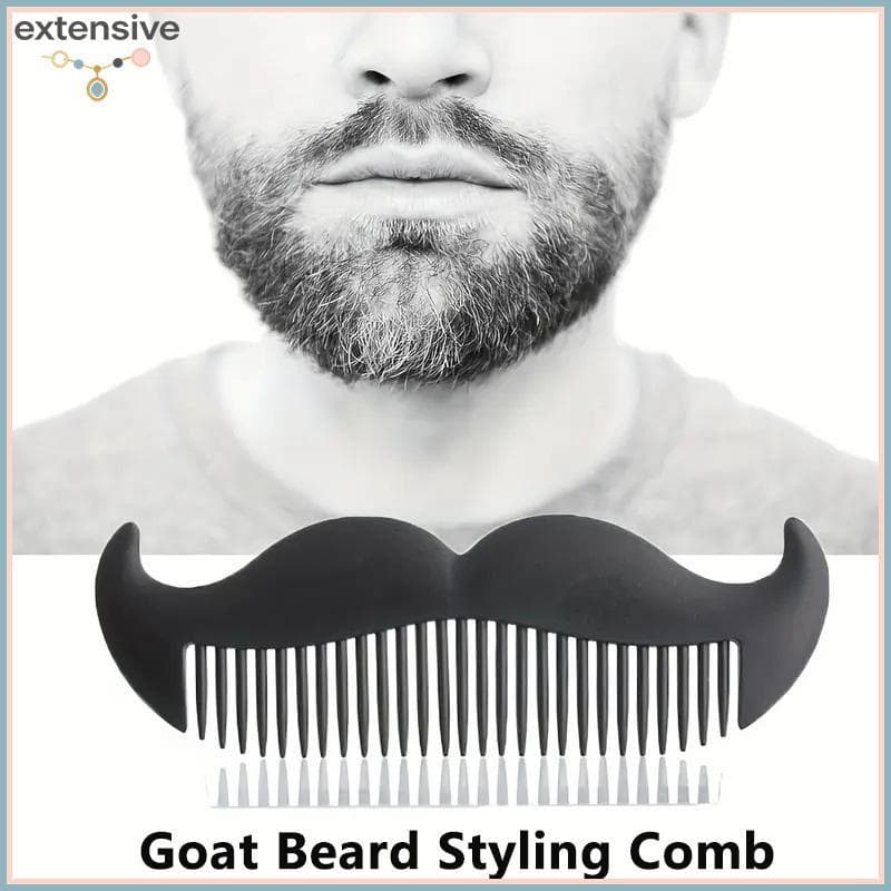 EA & Moda Menb Mini Poeta Barba Para Homens Plástico Bigode Escova De Cabelo Facial Estilo Desembaraçar Barbeiros .