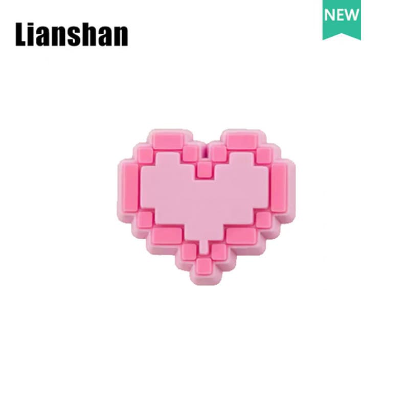 Adorável raquete em forma de coração amortecedor raquete de tênis amortecedor nó coração vermelho Silicone tênis amortec
