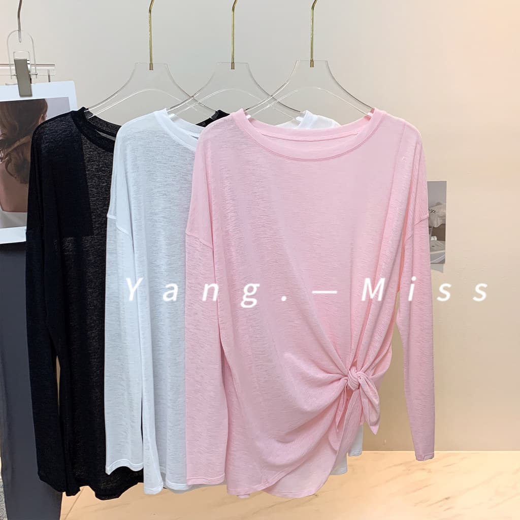 Roupas de yoga femininas novo estilo solto blusa de Fitness dividir esportes topo bela blusa de yoga de manga comprida r