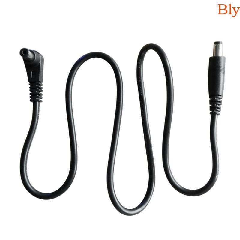 Cabo De Pedal De Efeito De Guitarra Bly 5 5x2 1mm 24AWG Conector Adaptador De Fio
