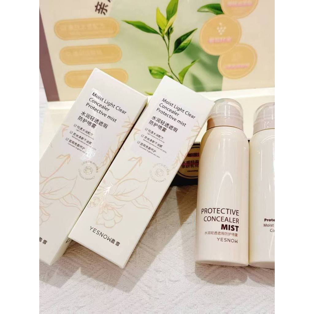 Yingxue YESNOW Hidratante Luz Transparente Corretivo Spray Protetor 1050ml Hidratante Reparação Hidratante