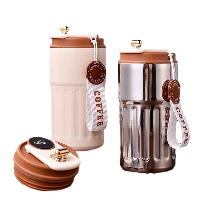 Copo isolado de aço inoxidável 316, copo de café portátil de grande capacidade, copo de bolso para homens e mulheres.