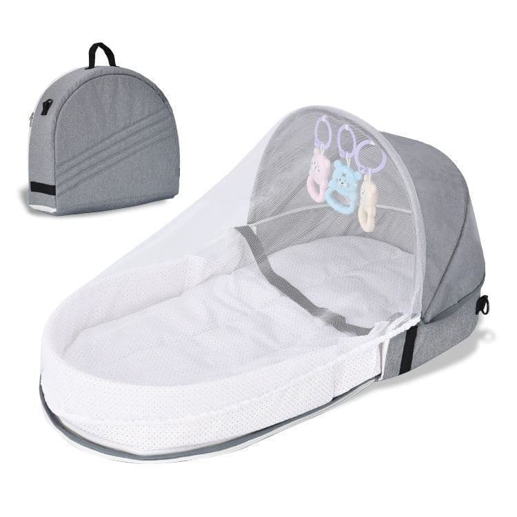 Berço portátil dobrável à prova de pressão, cama intermediária, isolamento para bebês recém-nascidos, berço biônico para