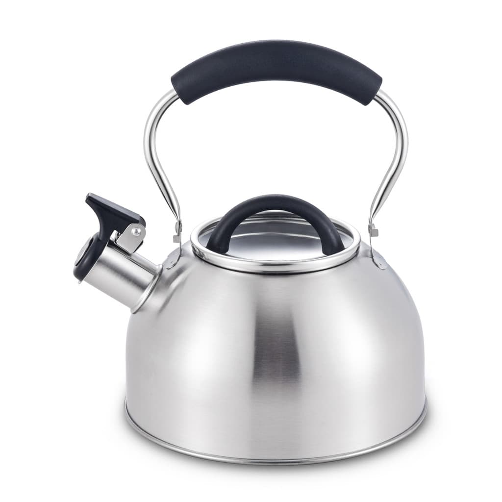 Chaleira MTA Inox 2 Litros Indução com Apito INOX