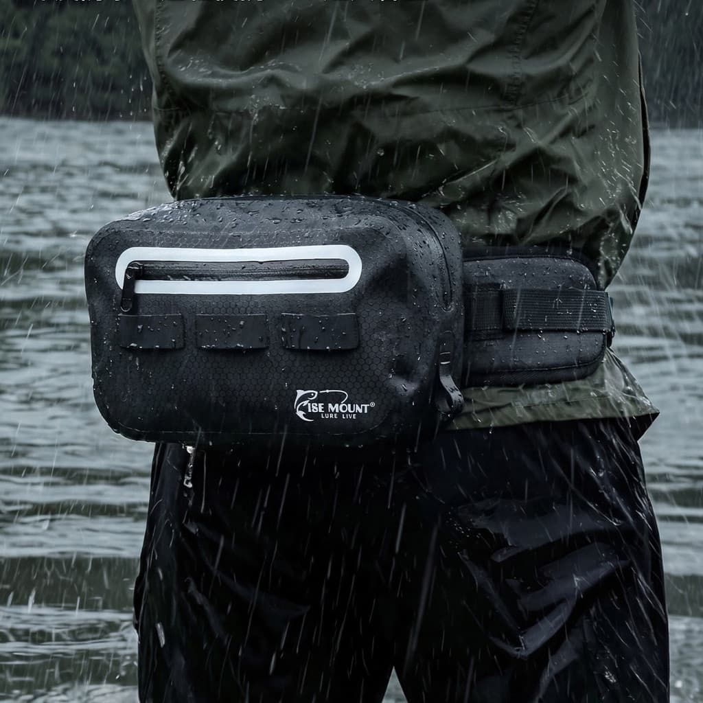Grande capacidade novo estilo saco de isca multifuncional saco de cintura à prova dwaterproof água saco de engrenagem de