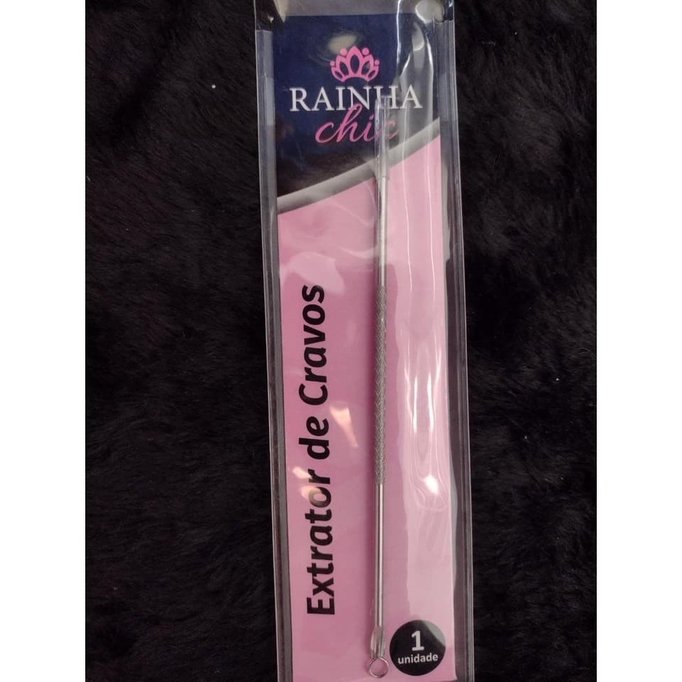 KIT 2 REMOVEDOR DE CRAVO ACNE ESPINHA PROFISSIONAL - RAINHA CHIC 2 em 1 RCB0054