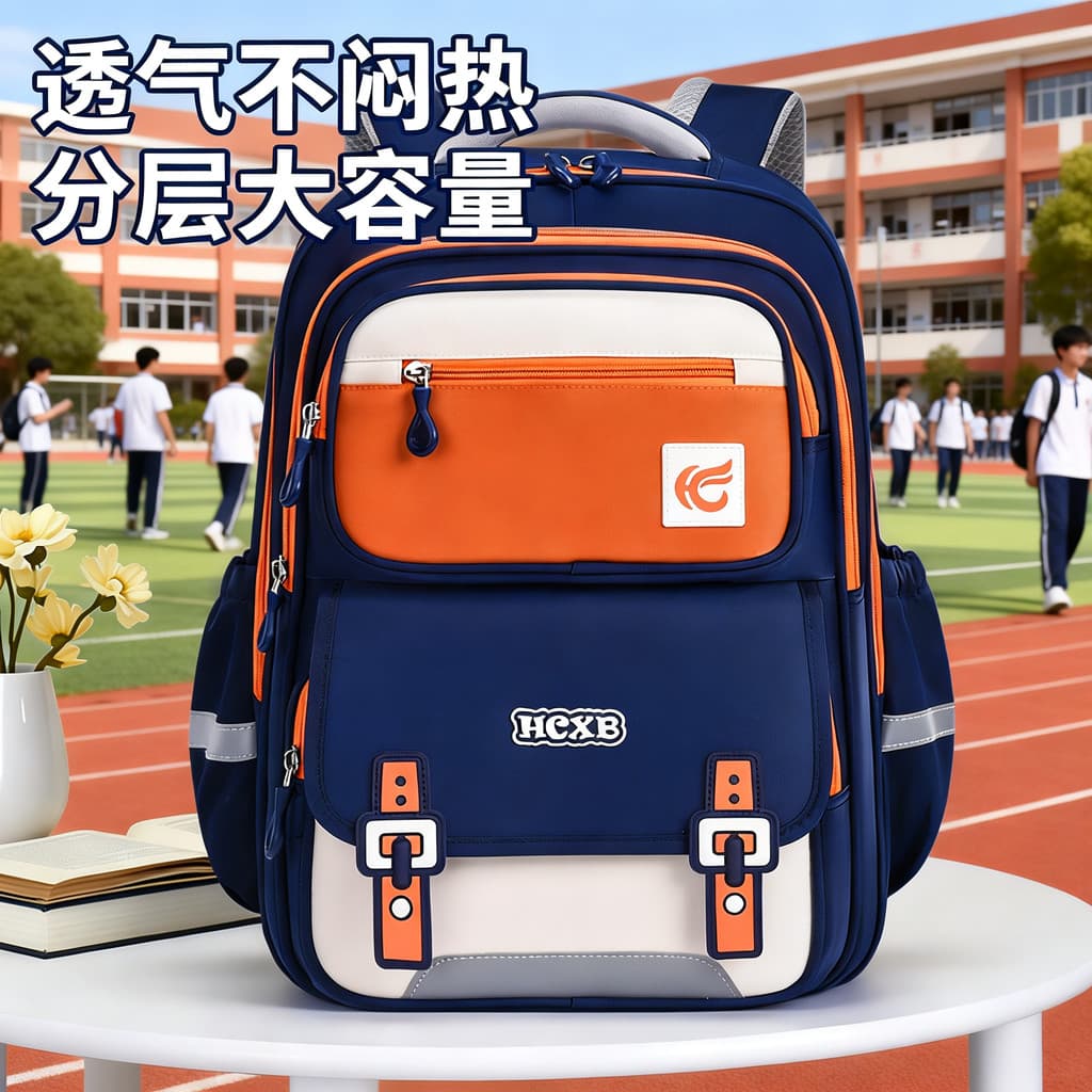 Alemão knx novo estilo estudantes do ensino fundamental mochilas meninos meninas estudantes do ensino fundamental grande