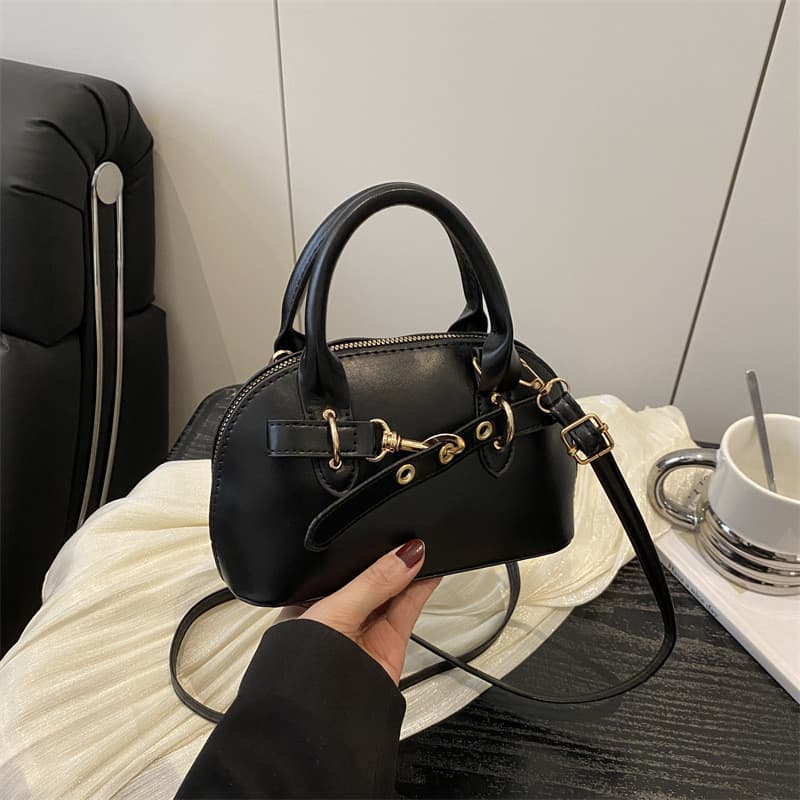 Bolsa mensageiro capacidade outono inverno novo estilo saco de concha Casual feminino bonito grande bolsa na moda Mori 2