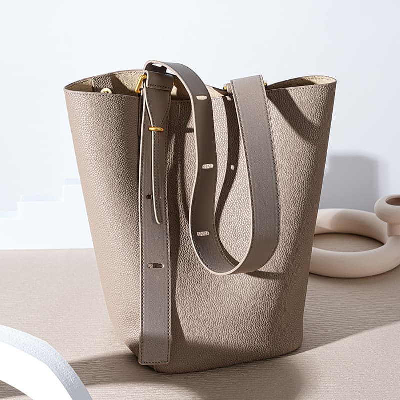 ins Bolsa De Ombro Feminina De Couro De Alta Qualidade Com design De Nicho , Mensageiro Leve E Luxuosa De Grande Capacid