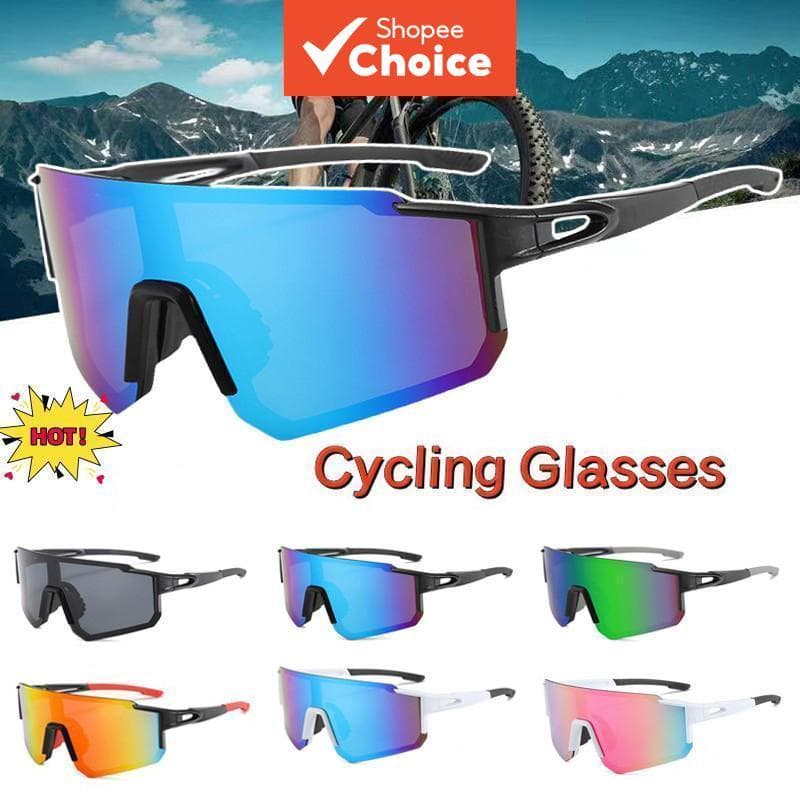Óculos De Sol Para Ciclismo UV400 Homens Mulheres Esportes Ao Ar Livre Bicicleta Proteção À Prova De Poeira