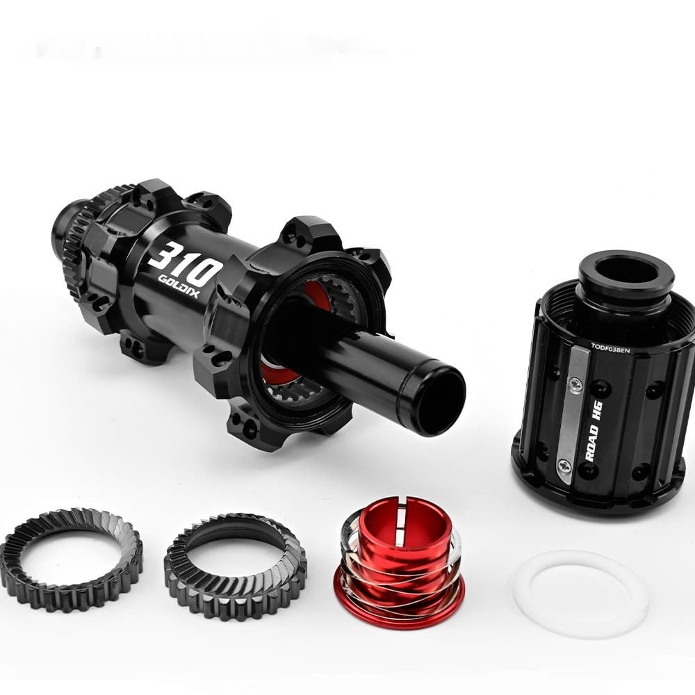 Novo Design catraca 36t R310 cubo de bicicleta de estrada cônico 24 furos em linha reta puxar bloqueio médio cubo de bic