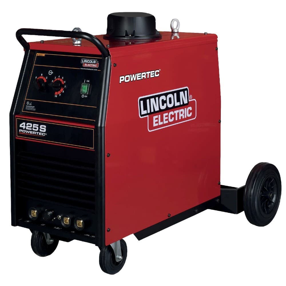 Máquina de solda Mig e Arame tubular 420A Sem cabeçote 220/380/440V trifásica Powertec 425S - Lincoln