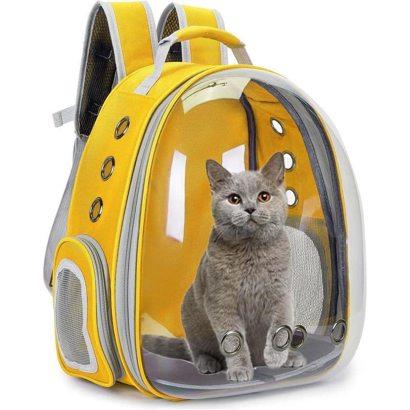 Bolsa De Transporte Com Bolhas Para Mochila Cat (Amarela)