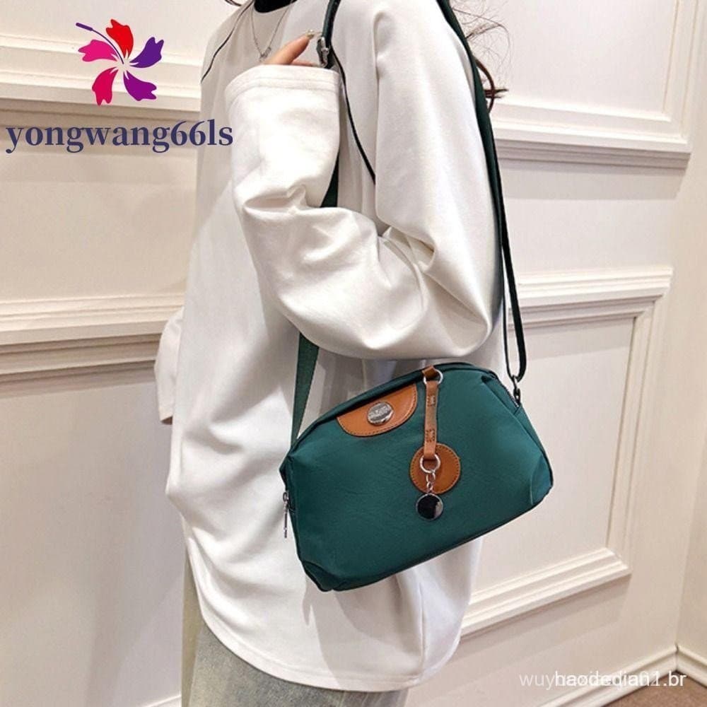 Bolsa Crossbody De Nylon YONGWANG Shell , Portátil Casual Para Bolinhos De Tecido Oxford , Cor Sólida