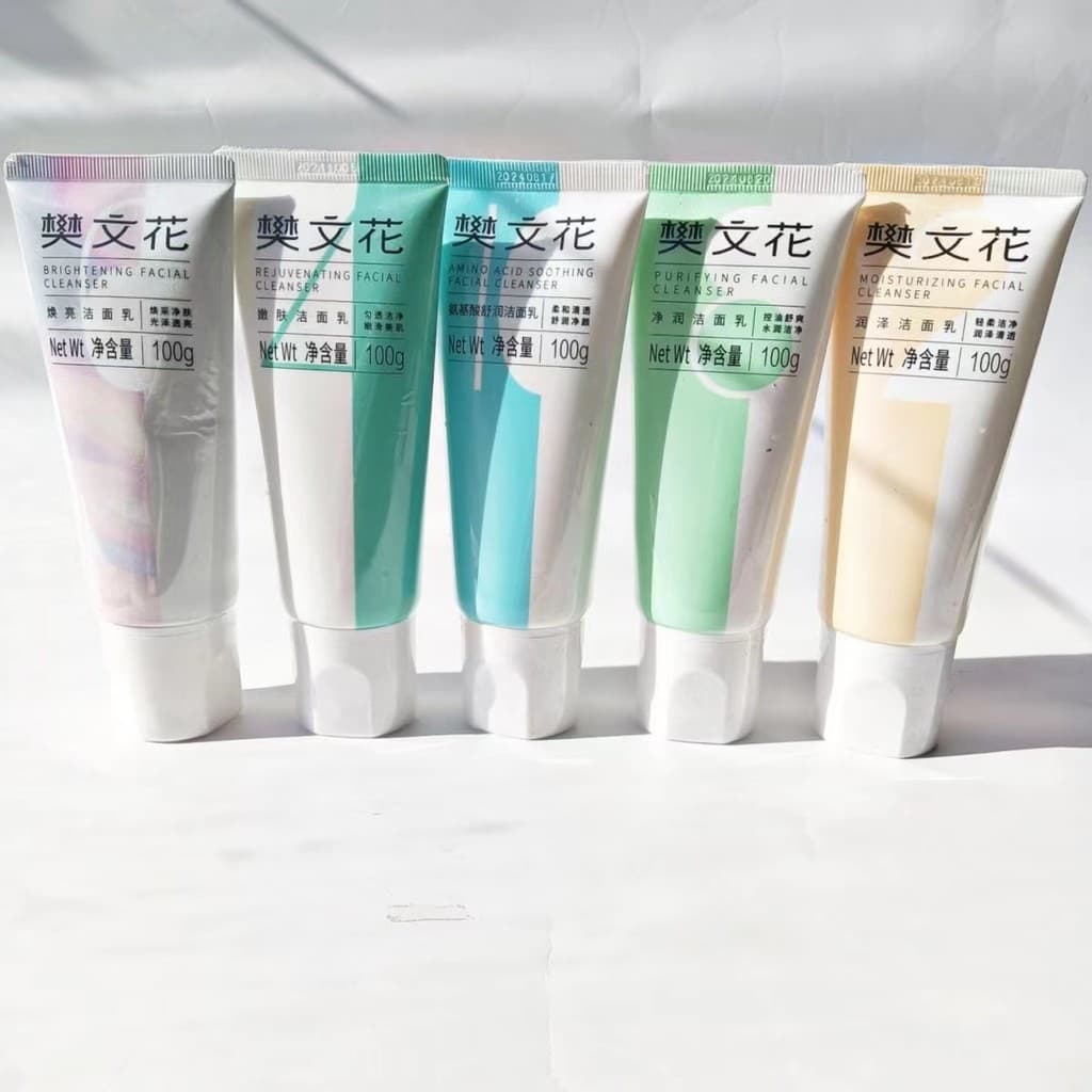 Fan Wenhua Limpeza No. 1-10 limpador Facial de aminoácidos ácido fraco suave não apertado hidratante Acne-remoção de man