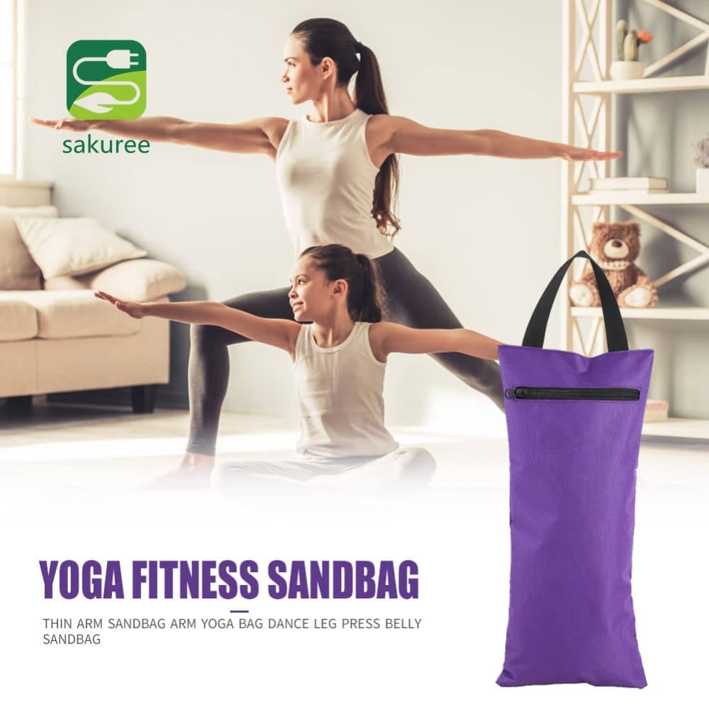 Areia De Resistência Fitness Bolsa Yoga Oxford Pano Alongamento De Perna