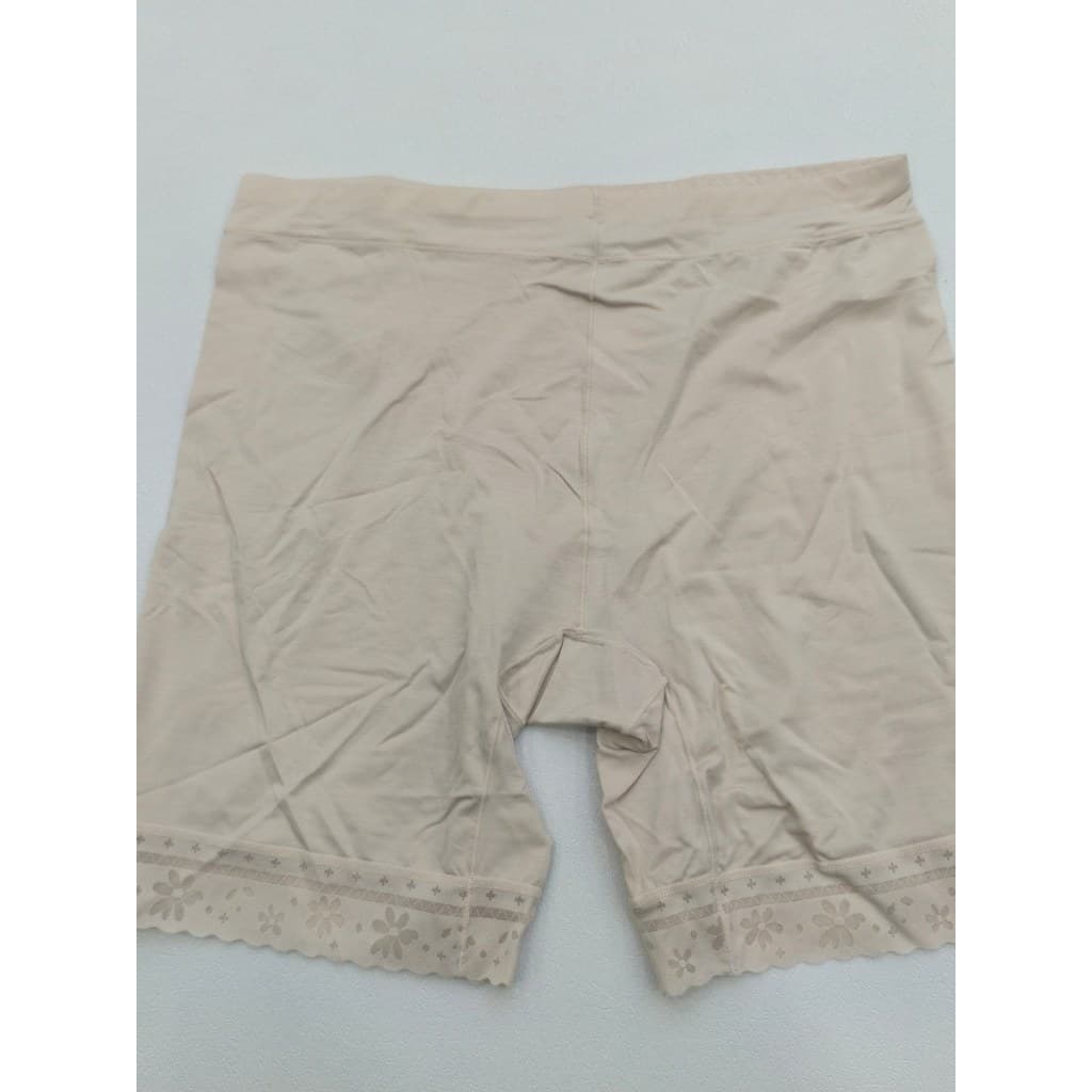 No Yadi 3535 Calças de segurança de cintura alta femininas Leggings de renda antirreflexo confortáveis não apertadas tam