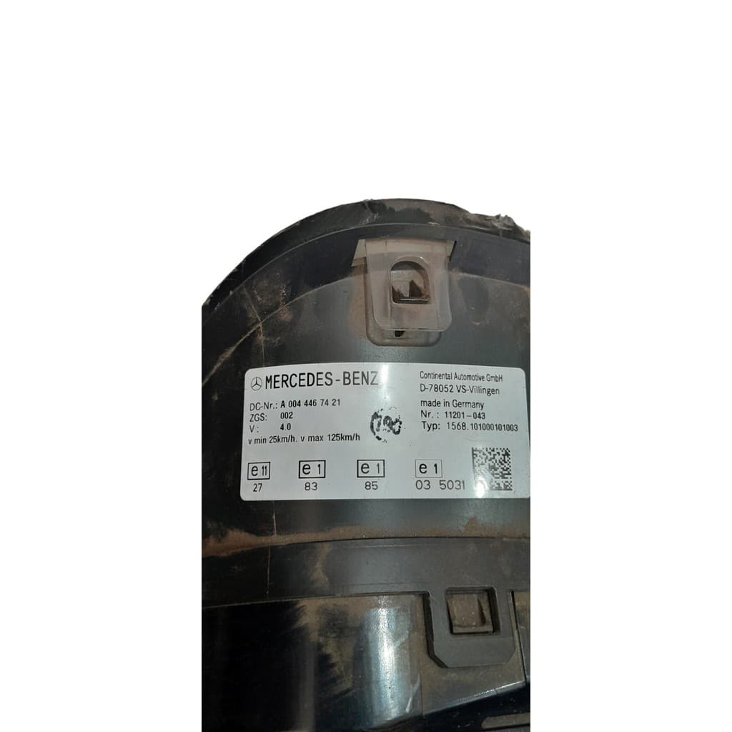 Painel De Instrumentos Mercedes Benz Actros A0044467421 Preto
