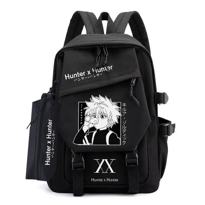 Mochila Hunter x Cosplay, Mochila de Anime Japonês, Mochila Escolar para Adolescentes e Estudantes, NWIM JNZ NQQP