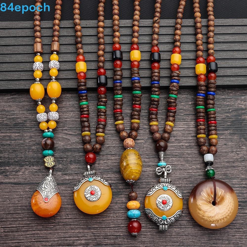 BREPOCH Colar De Miçangas Moderno Delicado Corrente De Clavícula Bodhi Retrô Charme Joias Da Moda