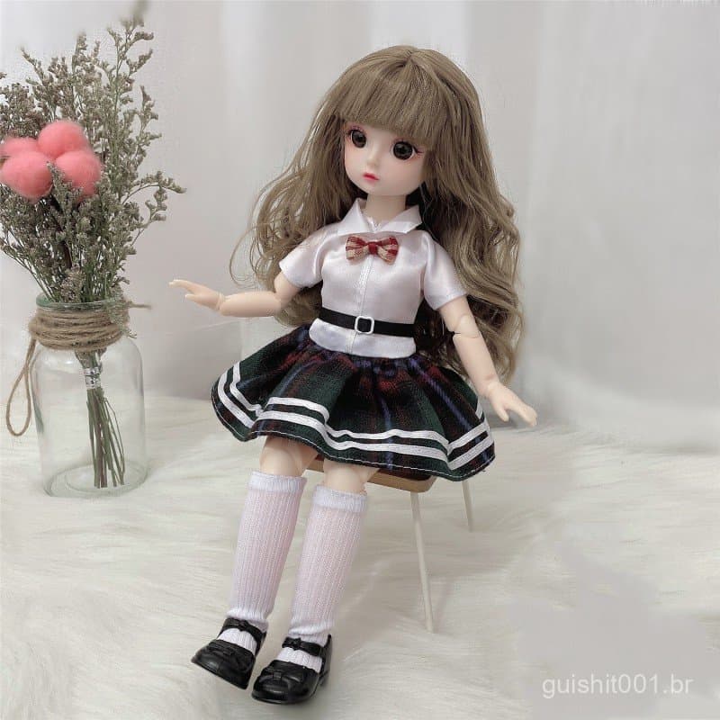 1pc 30cm doll+1set clothes
