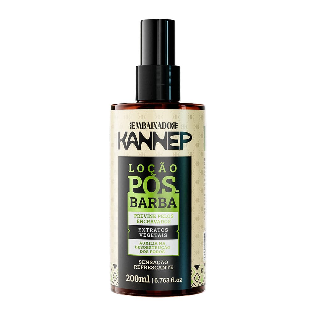 Loção Pós Barba Kannep Embaixador - 200ml