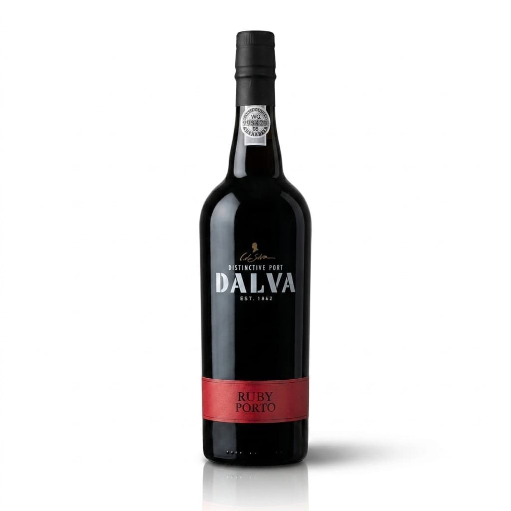 Vinho Do Porto Dalva Ruby Douro Portugal 19,5% Tinto Doce Frutado Sobremesa Encorpado Original