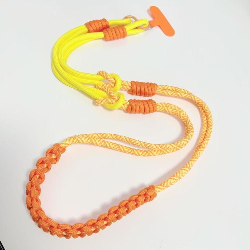 Cordão De Telefone Crossbody Trançado Ajustável Anti-Perda Alça Universal Para Estudantes Trabalhadores De Escritório Us