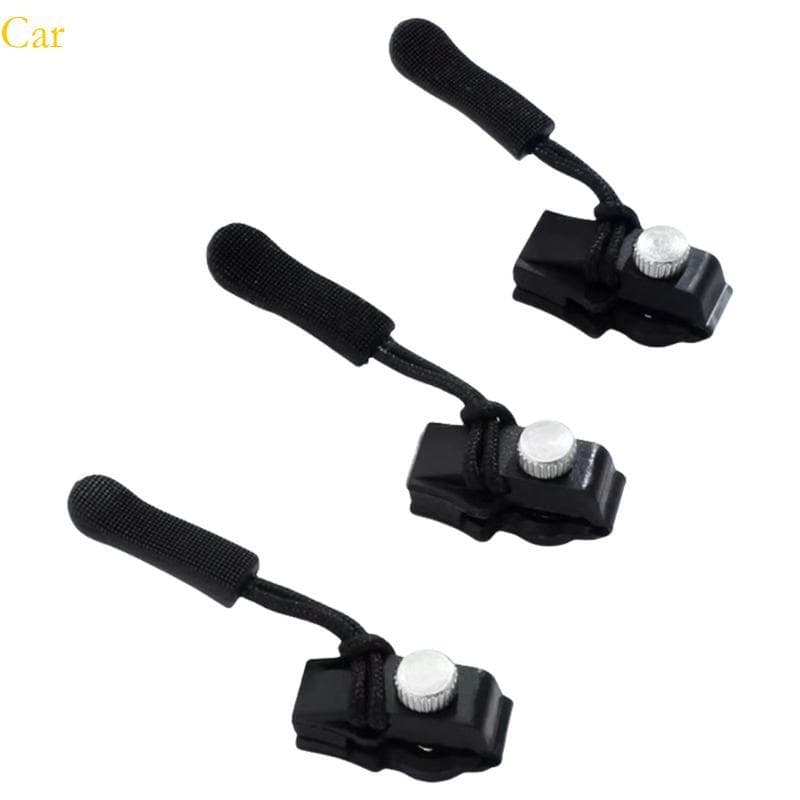 Carro 3 Pçs Zips Conjunto Reparo Zíperes Substituição Três Tamanhos Kits Fácil Instalar Para Jaquetas