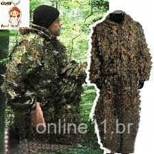 Trajes De Caça Roupas Folha De Carvalho Uniforme Treinamento De Militar Camuflagem Roupa