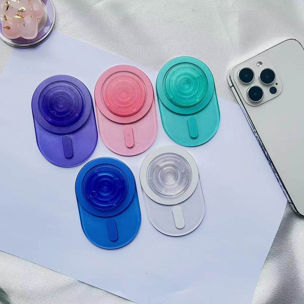 magsafe popsocket griptok magsafe Suporte magnético para airbag MagSafe fosco, resistente a choques, bolha, anel para ce