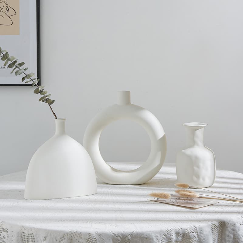 Moderno simples abstrato nicho artístico novo estilo vaso decoração sala de estar entrada jantar armário lateral decoraç