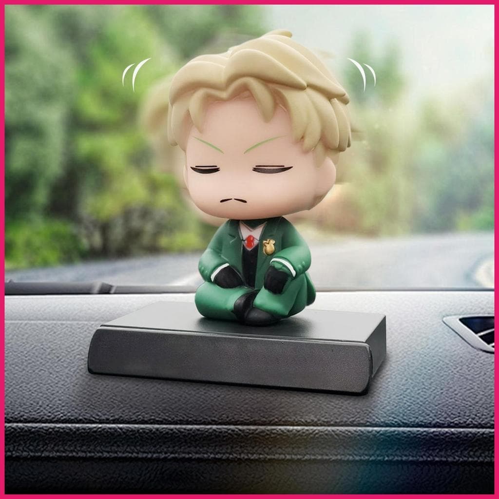 Para Espião FAMILY Dos Desenhos Animados Boneca Decorações Mesa Superior Balançando Cabeça Painel Do Carro Estatueta Dec