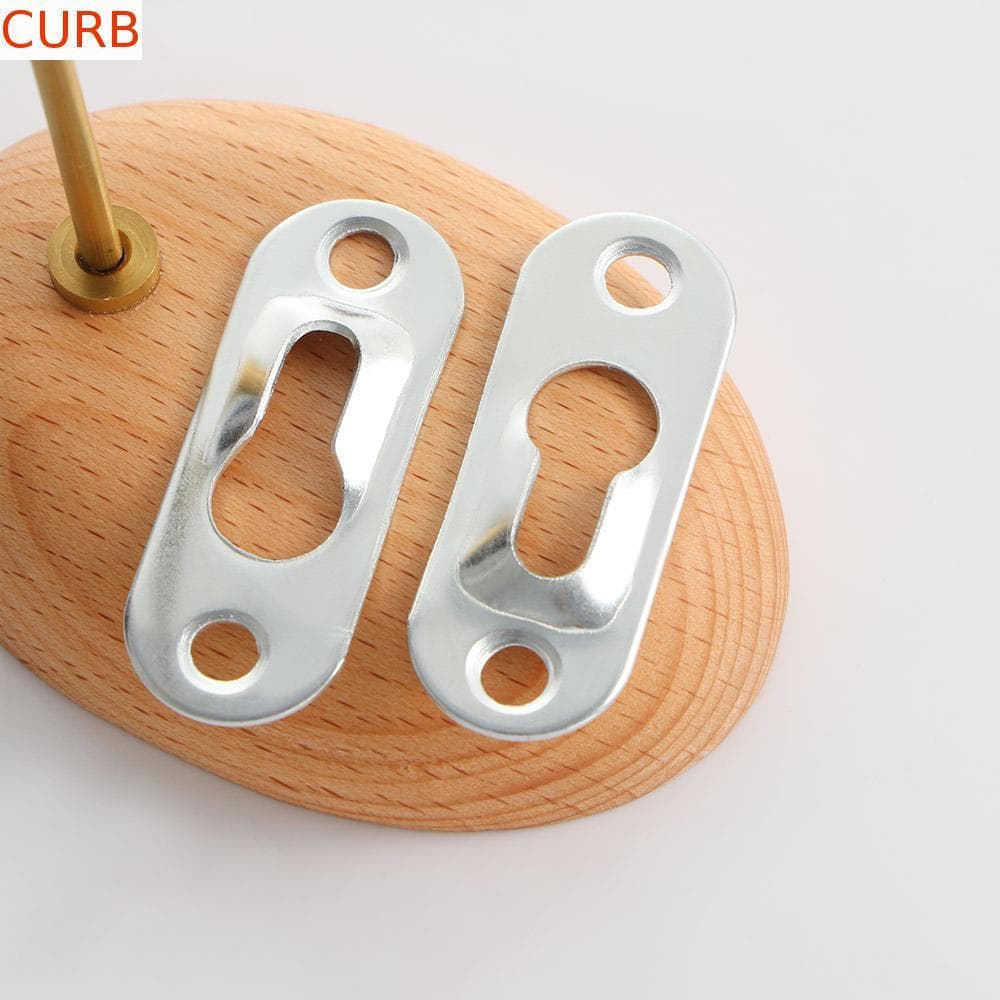 CURB Picture Hanger Keyhole 44mmX16mm Prateleiras De Pintura Fixação Photo Cabinet Frame Gancho