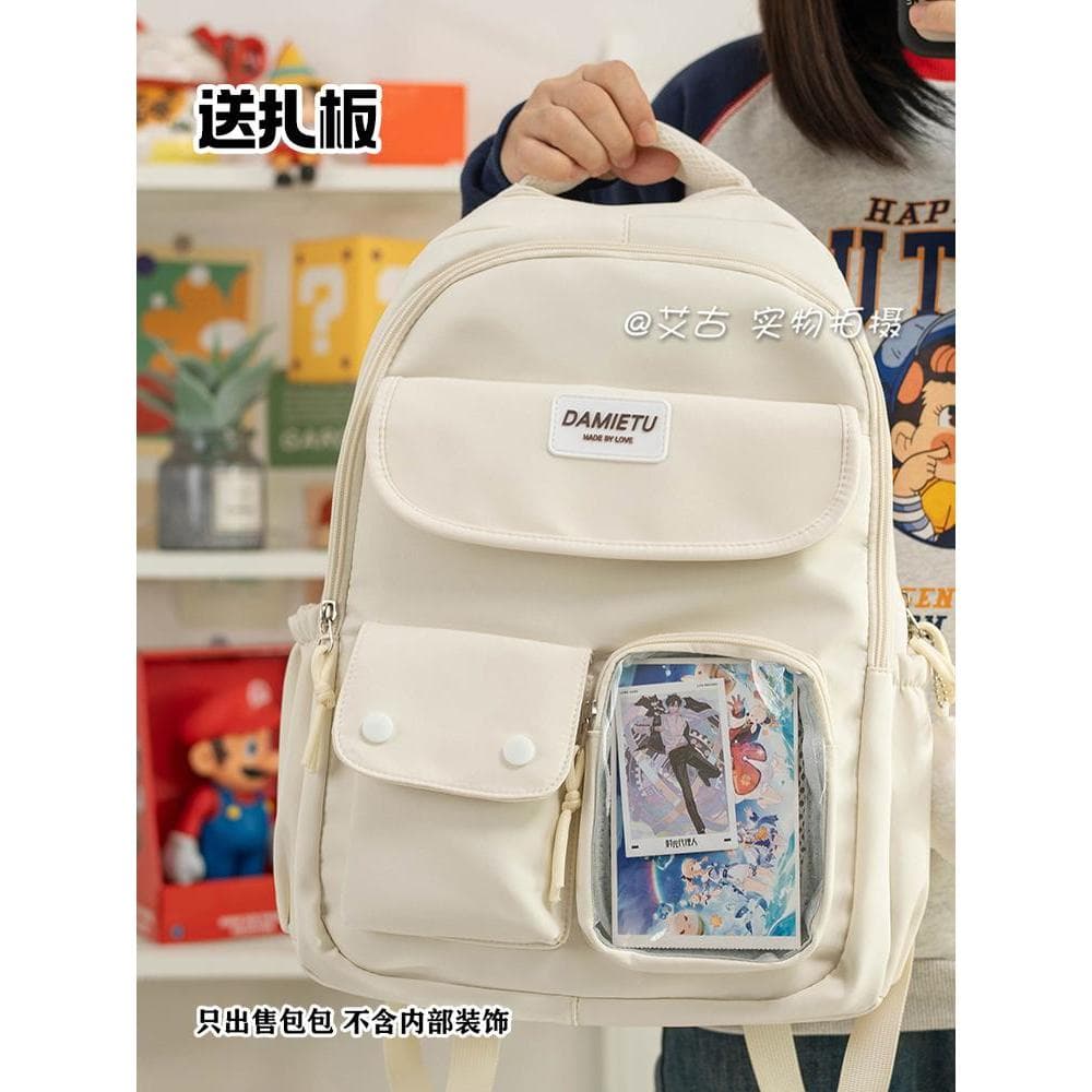 Japonês série Mori mochila de grande capacidade classe All-Match estudante Ridge proteção mochila saco de dor barra Chir
