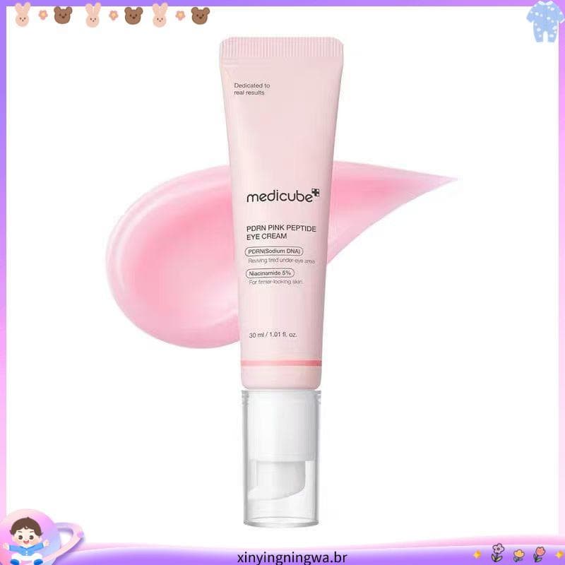 Coreia Medicube PDRN peptídeo linhas de luz rejuvenescedor creme para os olhos 30g clarear linhas finas clarear bolsas p