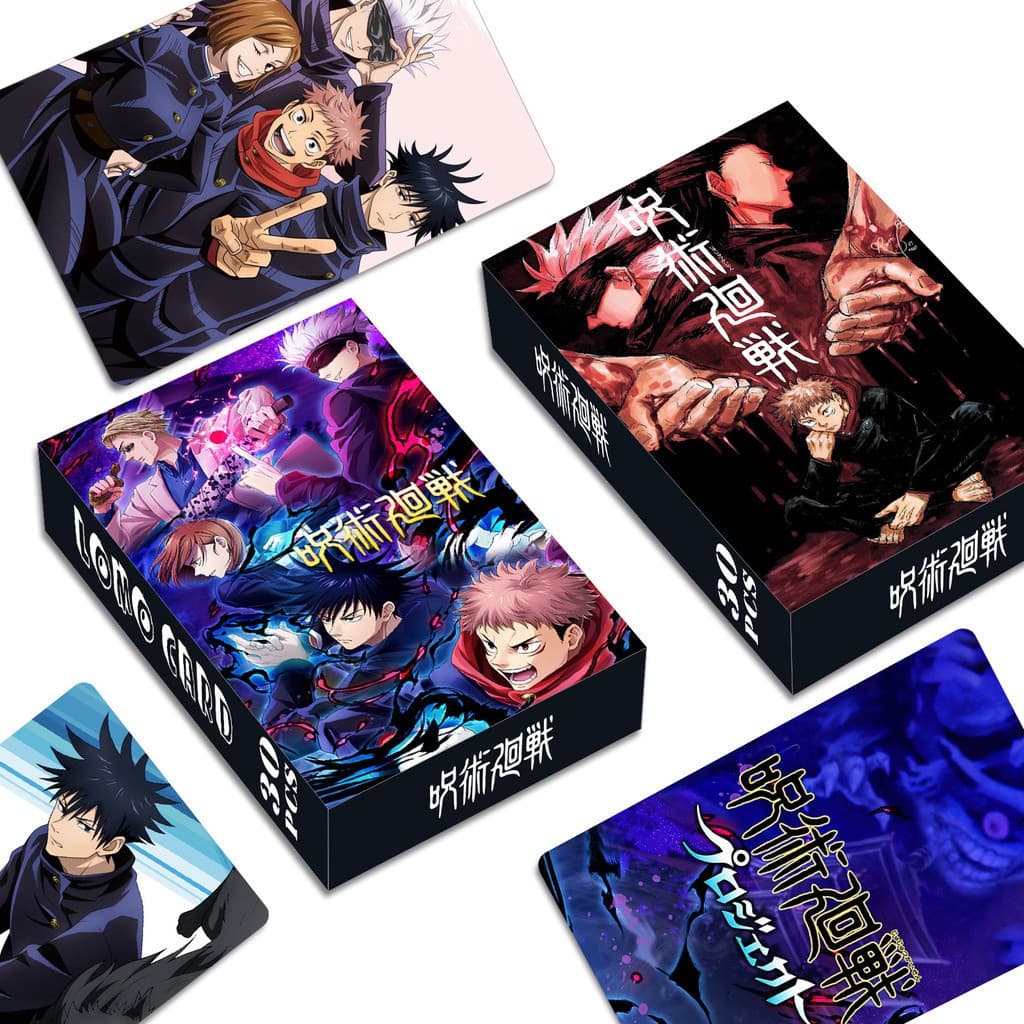 Jujutsu Kaisen Lomo Card Double-sided Color Printing Photocard Postcard 30pcs/Caixa