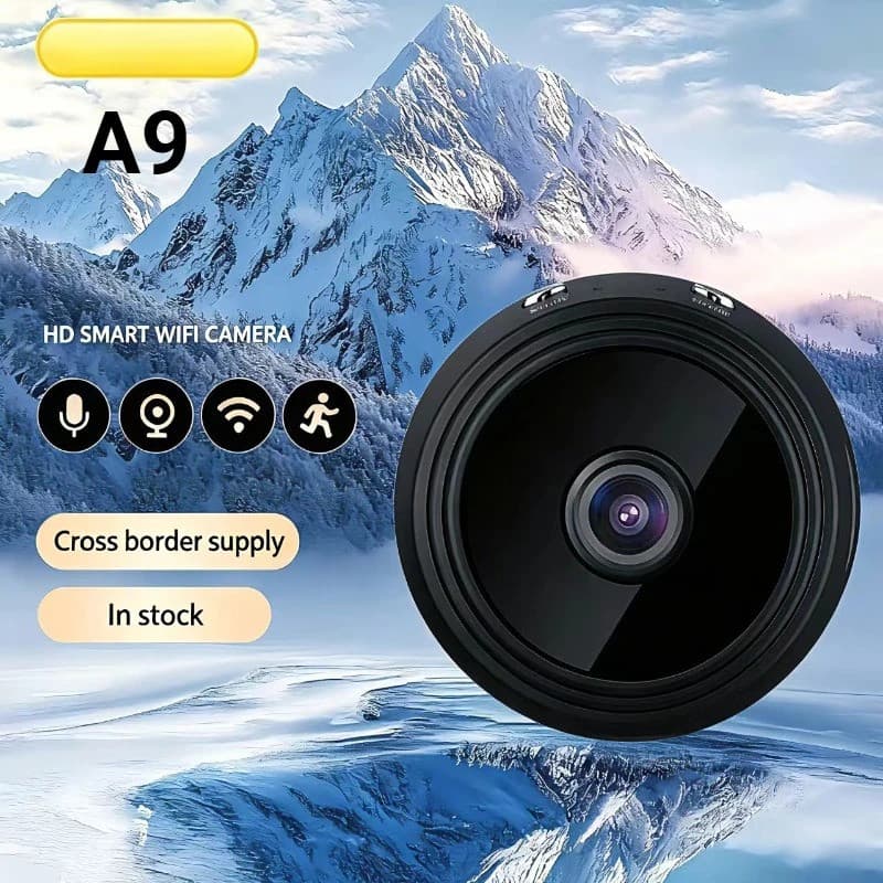 2024 A9 Menor Câmera Wi-Fi Sem Fio 4K Mini Portátil De Segurança Magnética Micro Secreta Com APP Interruptor Remoto Casa