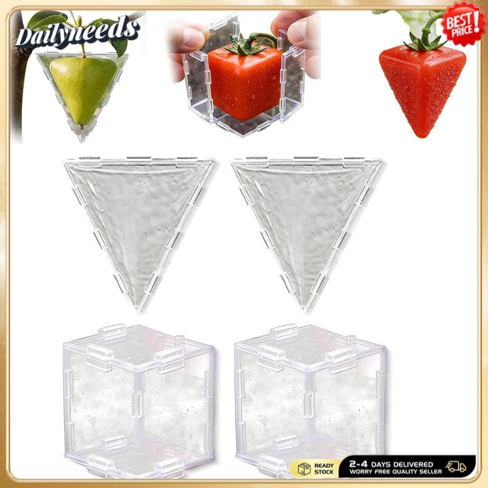Molde De Modelagem De Frutas Resistente , Reutilizável De Tomate E Morango , Mini Escultura Transparente Para Presentear