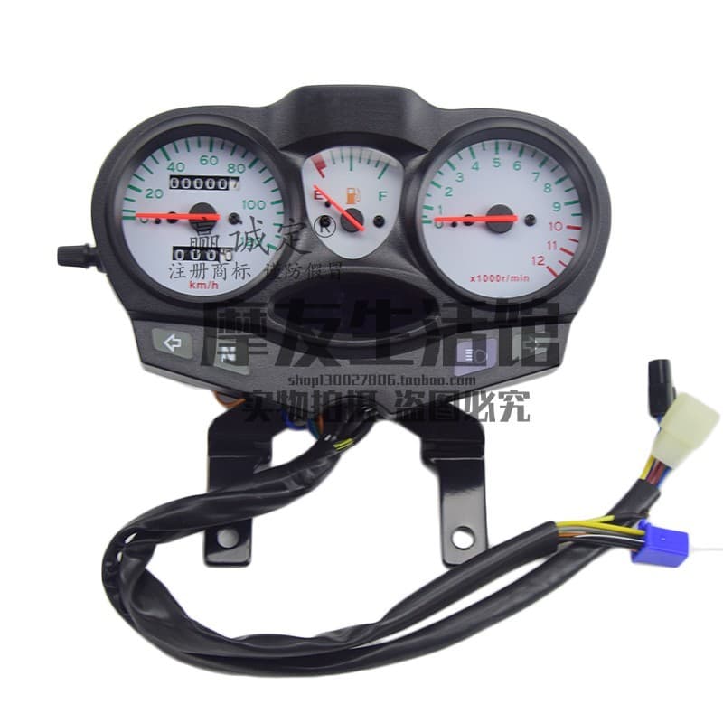 Adequado para Haojue Suzuki diamante leopardo HJ125K-2/2A medidor de montagem caso odômetro superior médio inferior micr