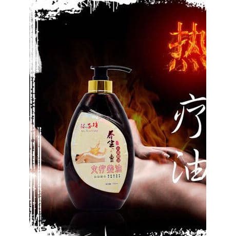 Muxinfang óleo essencial térmico terapia de fogo óleo de gengibre aquecimento corporal óleo de massagem ombro pescoço Ov