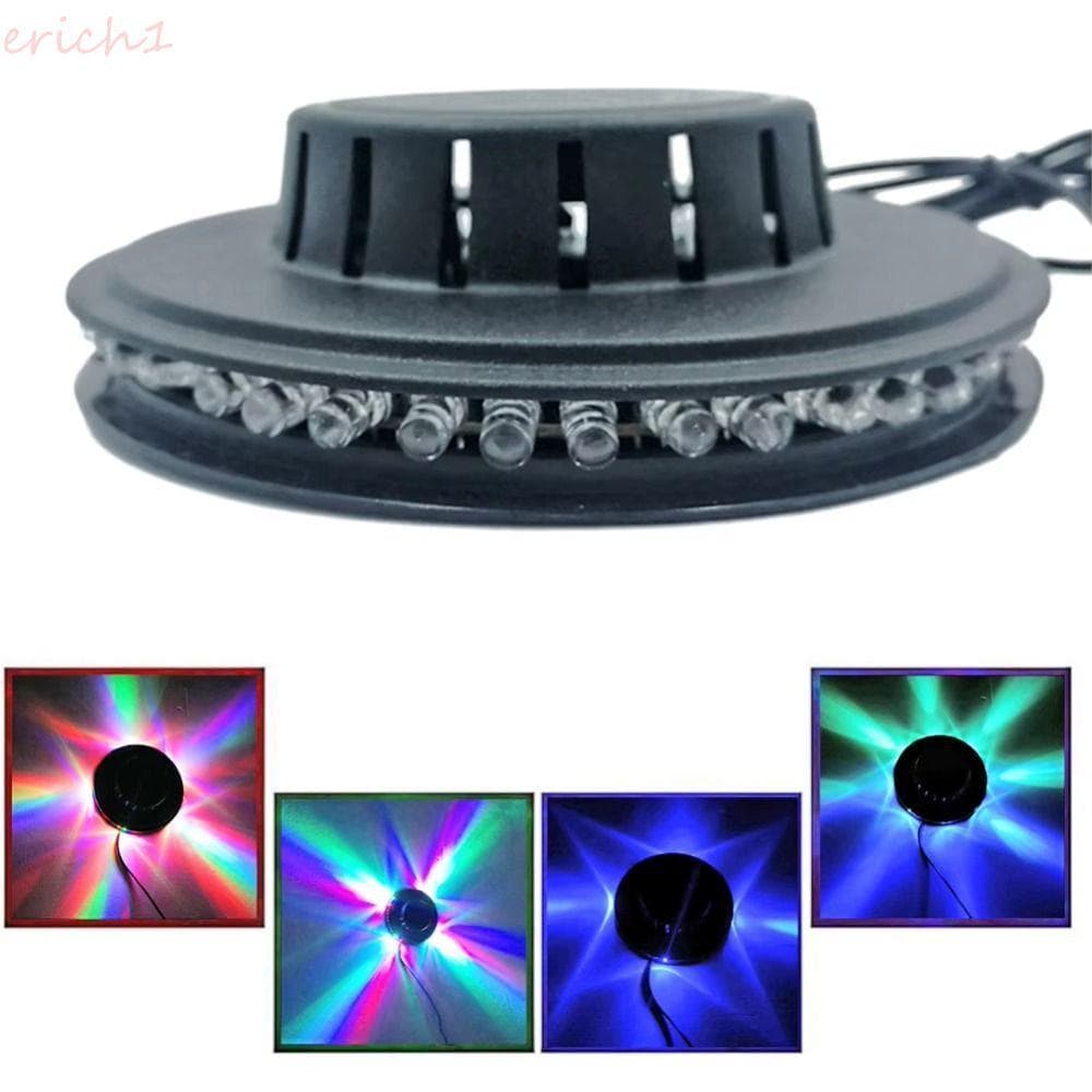 Luz De Bola De Discoteca ERICH1 , Palco Com Piscante LED Colorida , Luzes Alimentadas Por USB Design Giratório